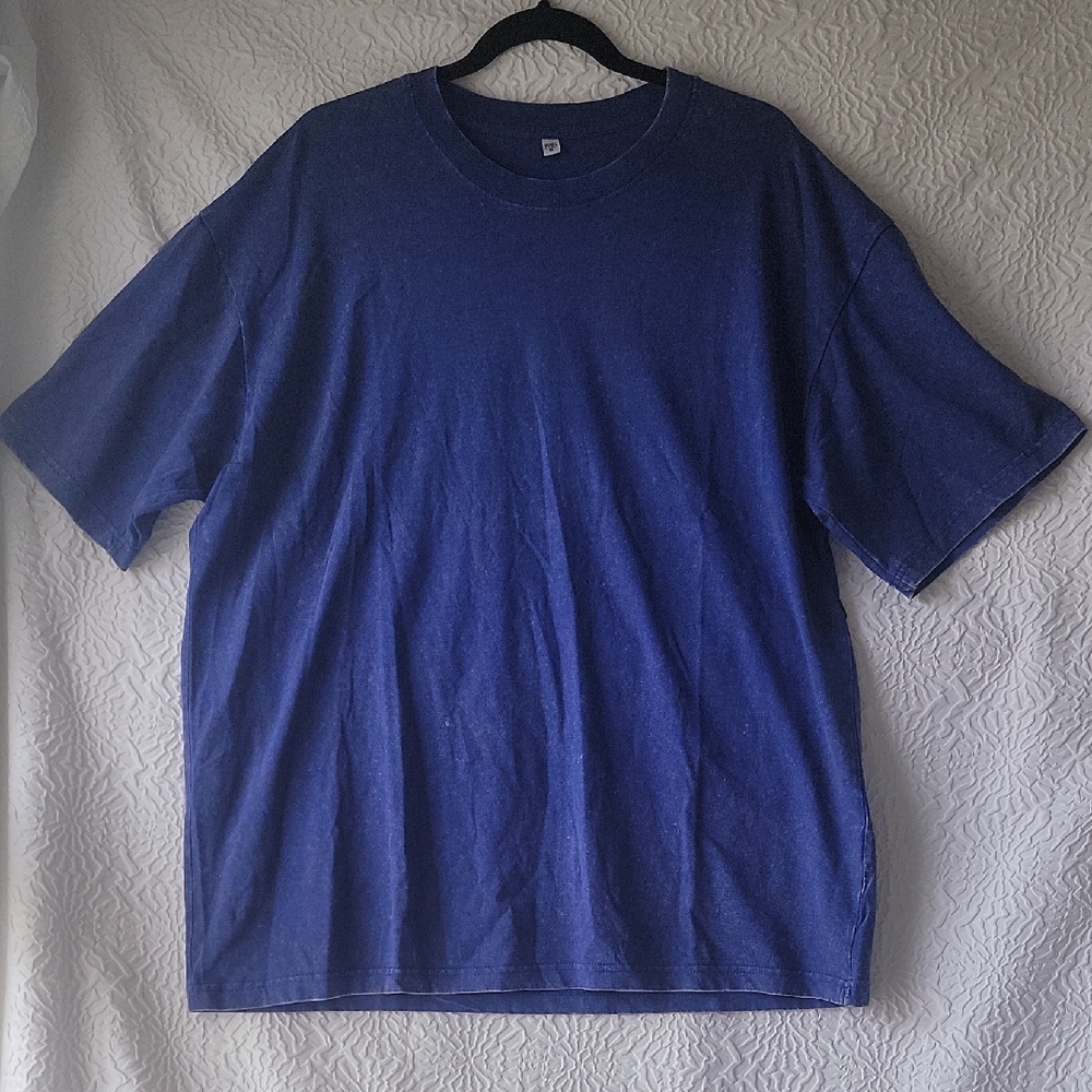 Navy Blue Men's Short Sleeve Tee
